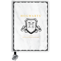 BLUE SKY HARRY POTTER A5 CHUNKY NOTEBOOK HOGWARTS SHIELD (FSC)