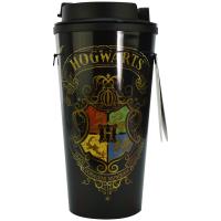 BLUE SKY Harry Potter Hogwarts crest travel mug