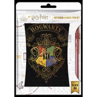 BLUE SKY HARRY POTTER NOTEBOOK & PEN SET - COLOURFUL CREST