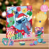PALADONE Disney Stitch Stationery 12 Day Advent Calendar