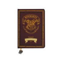 BLUE SKY HARRY POTTER A5 CHUNKY FOIL NOTEBOOK BURGUNDY - HOGWARTS CRE