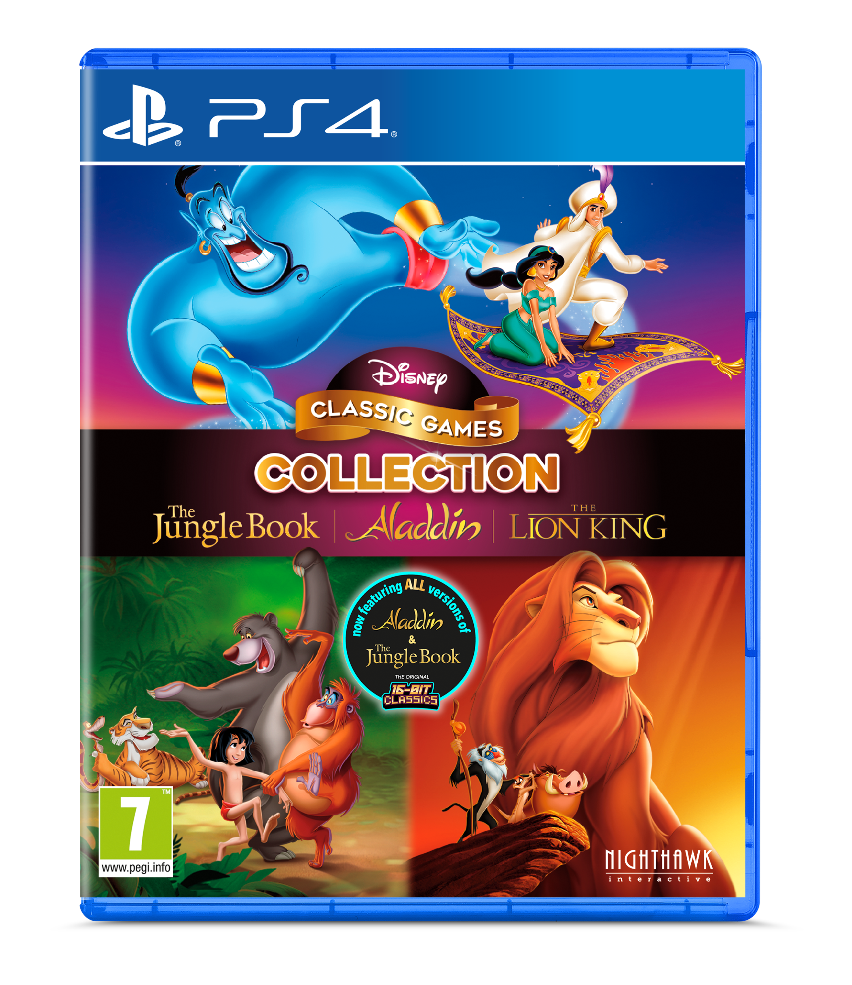 Disney Classic Games Collection: The Jungle Book, Aladdin, & The Lion King (Playstation 4)