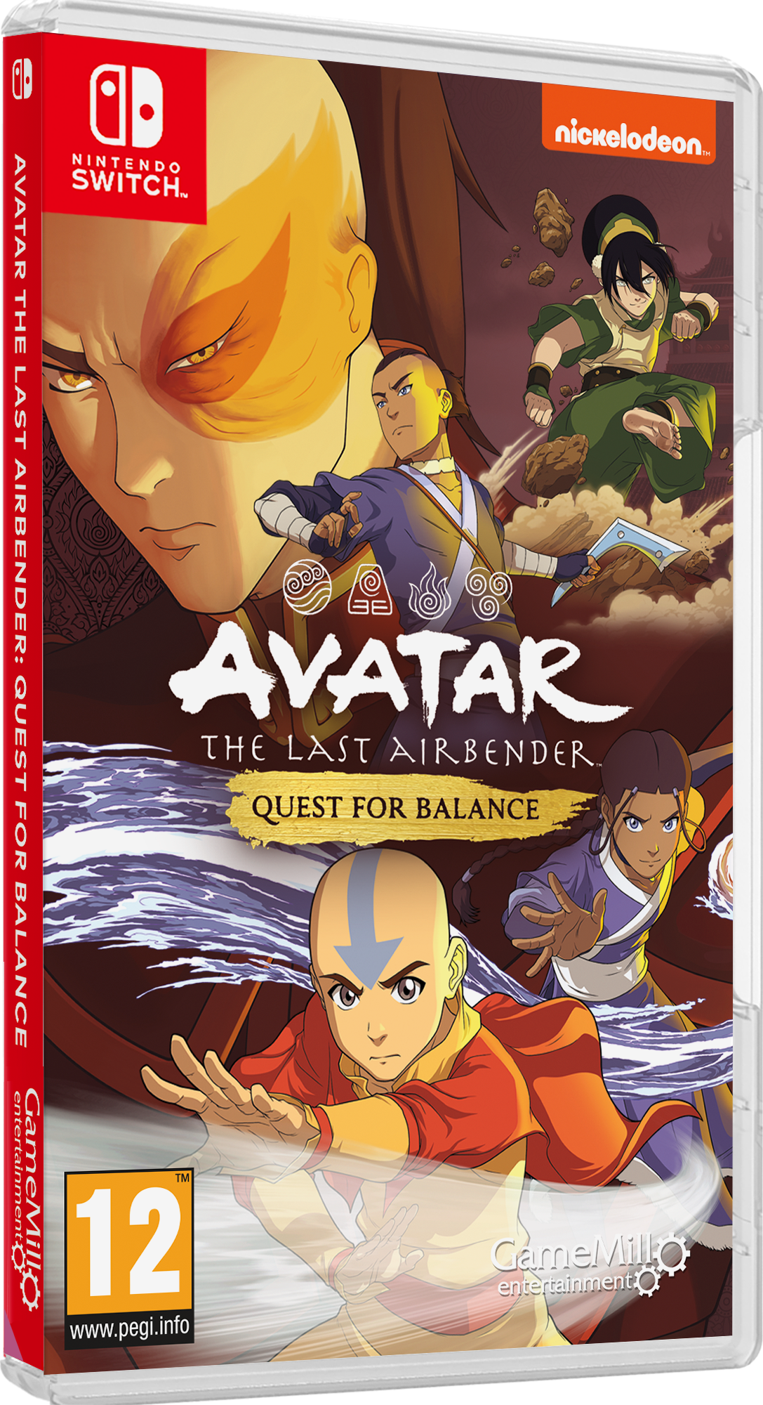 Avatar The Last Airbender: Quest For Balance (Nintendo Switch)