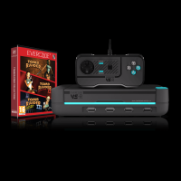 EVERCADE VS-R CONSOLE WITH TOMB RAIDER COLLECTION 1