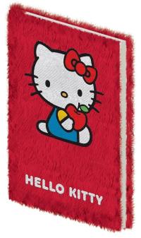 PYRAMID HELLO KITTY A5 PLUSH NOTEBOOK CASEBOUND