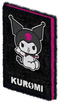 PYRAMID HELLO KITTY KUROMI PLUSH NOTEBOOK