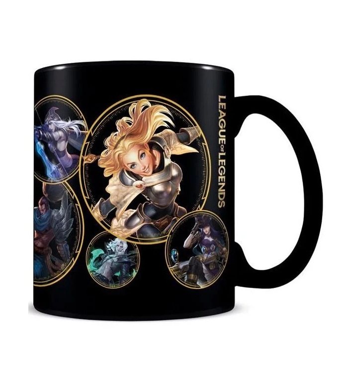 PYRAMID LEAGUE OF LEGENDS CHAMPIONS HEAT CHANGE MUG
