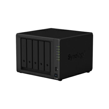 Synology DS1520+ DiskStation 5-bay All-in-1 NAS server, 2.5"/3.5" HDD/SSD/M.2 podrška, Hot Swappable HDD, Wake on LAN/WAN, 8GB DDR4, 4×G-LAN, USB3.0/eSATA
