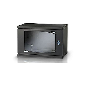 Tecnosteel 19" Tecno 300 zidni ormar 6U - 600×320×387mm, crni (F3006N)