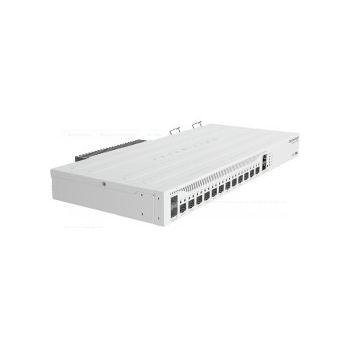 Mikrotik Cloud Core Router 2004-1G-12S+2XS, Cortex A57 CPU, 4GB RAM, 1×G-LAN, 12×10G SFP+, 2×25G SFP28, RouterOS L6, 1U rackmount case, Dual PSU