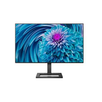 Monitor Philips 27" 275E2FAE/00 16:9 Quad HD (2560×1440) IPS W-LED, 75Hz, Anti-Glare, 4ms, 350cd/m2, DP/HDMI×2, AMD FreeSync, HAS, zvučnici, crni