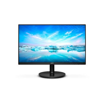 Monitor Philips 24" 241V8L/00 (23.8") 16:9 Full HD (1920×1080) VA W-LED, Anti-Glare, 75Hz, 4ms, VGA/HDMI, crni