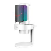 Fifine A8W condenser microphone with stand (white)