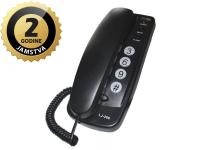 Dartel telefon žičani, stolni ili zidni, mute, crni LJ-260 - 03180002