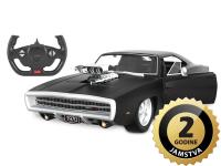 Jamara auto na daljinsko upravljanje DELUX Dodge Charger RT 1970, crni 1:16 - 18050082