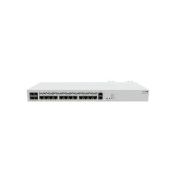 Mikrotik Cloud Core Router 2116-12G-4S+, AL73400 CPU (16-cores), Marvell 98DX3255 switch-chip, 16GB RAM, 4xSFP+ cage, 13×Gbit LAN, M.2 PCIe slot, RouterOS L6, 1U rackmount, Dual PSU