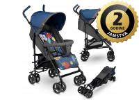 Lionelo dječja kolica ELIA plava navy + zaštita za noge, od komaraca - 21050031