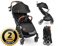 Lionelo dječja kolica JULIE ONE aluminij, TOP MODEL, crna - 21050034