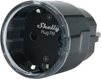 Shelly Plug PM Gen3 Matter 13A smart socket, black