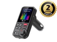 AKAI FM transmiter, 2xUSB punjač, BT, HandsFree, 12-24V, crni FMT-93BT - 05160019
