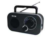 AKAI radio FM, AM, analogna skala, AC, DC 4xAA baetrije, crni APR-5112 - 05270004