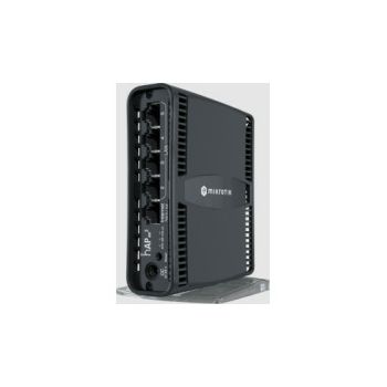 Mikrotik hAP ax2, Wi-Fi 6, C52iG-5HaxD2HaxD-TC, Quad-Core 864MHz CPU, 1GB RAM, 5×Gbit LAN (1×Gbit LAN PoE OUT), 2.4GHz/5GHz 802.11ax, Dual Chain wireless, RouterOS L4, desktop/tower kućište, PSU