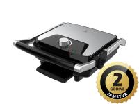 AKAI toster, 2000W, kućni roštilj sa preklopnom pločom, boja čelika AGR-246 - 19160005