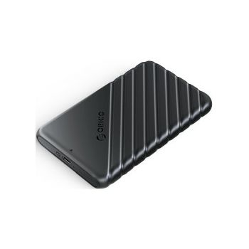 Orico vanjsko kućište 2.5" SATA HDD/SSD, do 9.5 mm, tool free, USB3.1 Gen1 tip-C, crno (ORICO-25PW1C-C3-BK-EP)