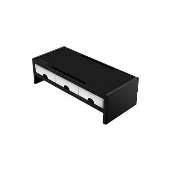 Orico ABS postolje za monitor s dva nivoa Crno/Bijelo (ORICO-XT-02-BK-BP)