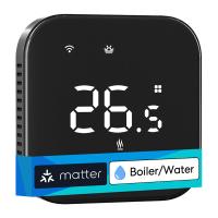 MEROSS MTS215BMA-B(EU) Smart Wi-Fi Thermostat (Black)