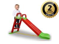 Jamara tobogan Funny Slide, 145cm, dodatni sigurnosni remen, crveni - 18130004