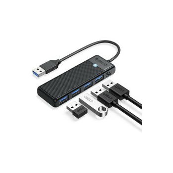 ORICO PW 4-Portni USB 3.0 Hub,Tip-A, crni (ORICO-PAPW4A-U3-015-BK-EP)