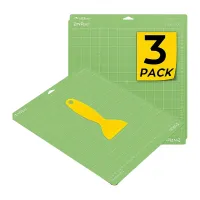 HTVRONT Cutting Mat, 34.8 cm x 37 cm, 3-pack (green)