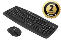 Tellur tipkovnica + miš, bežični, optički, US raspored, crna 491051 - 32010044