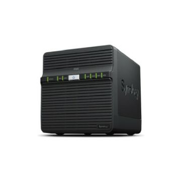 Synology DS423 DiskStation 4-bay NAS server, 2.5"/3.5" HDD/SSD podrška, Hot Swappable HDD, Wake on LAN/WAN, 2GB, 2×G-LAN, 2×USB3.2 Gen 1