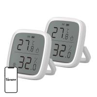 SONOFF ZigBee SNZB-02D Temperature and Humidity Sensor, 2-Pack