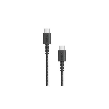 Anker PowerLine Select+ USB-C na USB-C pleteni kabel, 0.9m, crni, A8023H11
