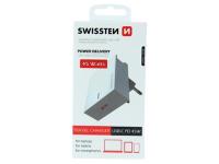 SWISSTEN punjač PD3.0 45W, 1x USB-C, bijeli - 03100041