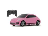 Jamara auto na daljinsko upravljanje DELUX VW Beatle - Buba, rozi 1:24 - 18050096