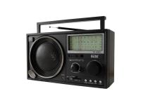 Dartel radio FM, MW, SW, analogni, AC ili klasične baterije, crni RD-140MP3 - 05100087