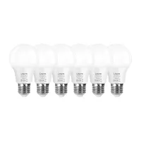 LEPRO 100089-WW-EU-6 LED Bulb, E27, A60, 8.5W (60W), 806 lm, 2700K (warm), 180°, 6-pack