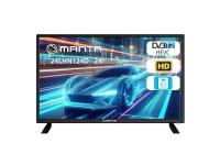MANTA TV LED 24" HD, 220V+12V, HDMI, USB, CI+, COAX, miniAV, DVB-C/T2 24LHN124D - 05150070