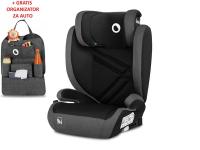 Lionelo i-Size autosjedalica Hugo, ISOFIX, 100-150cm, siva + ORGANIZATOR - 21020114