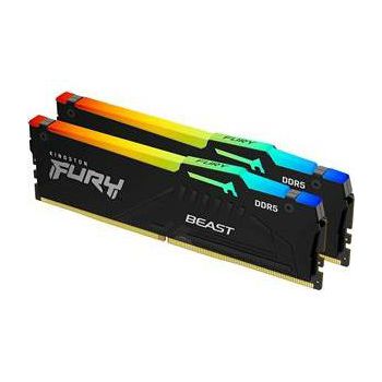 Kingston Fury Beast RGB 64GB [2x32GB 5600MHz DDR5 CL40 DIMM] 