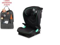 Lionelo i-Size autosjedalica Neal, ISOFIX, 100-150cm, crna + ORGANIZATOR - 21020123