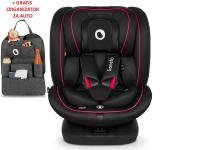 Lionelo i-Size autosjedalica Bastiaan, ISOFIX-360, 40-150cm, crven + ORGANIZATOR - 21020129