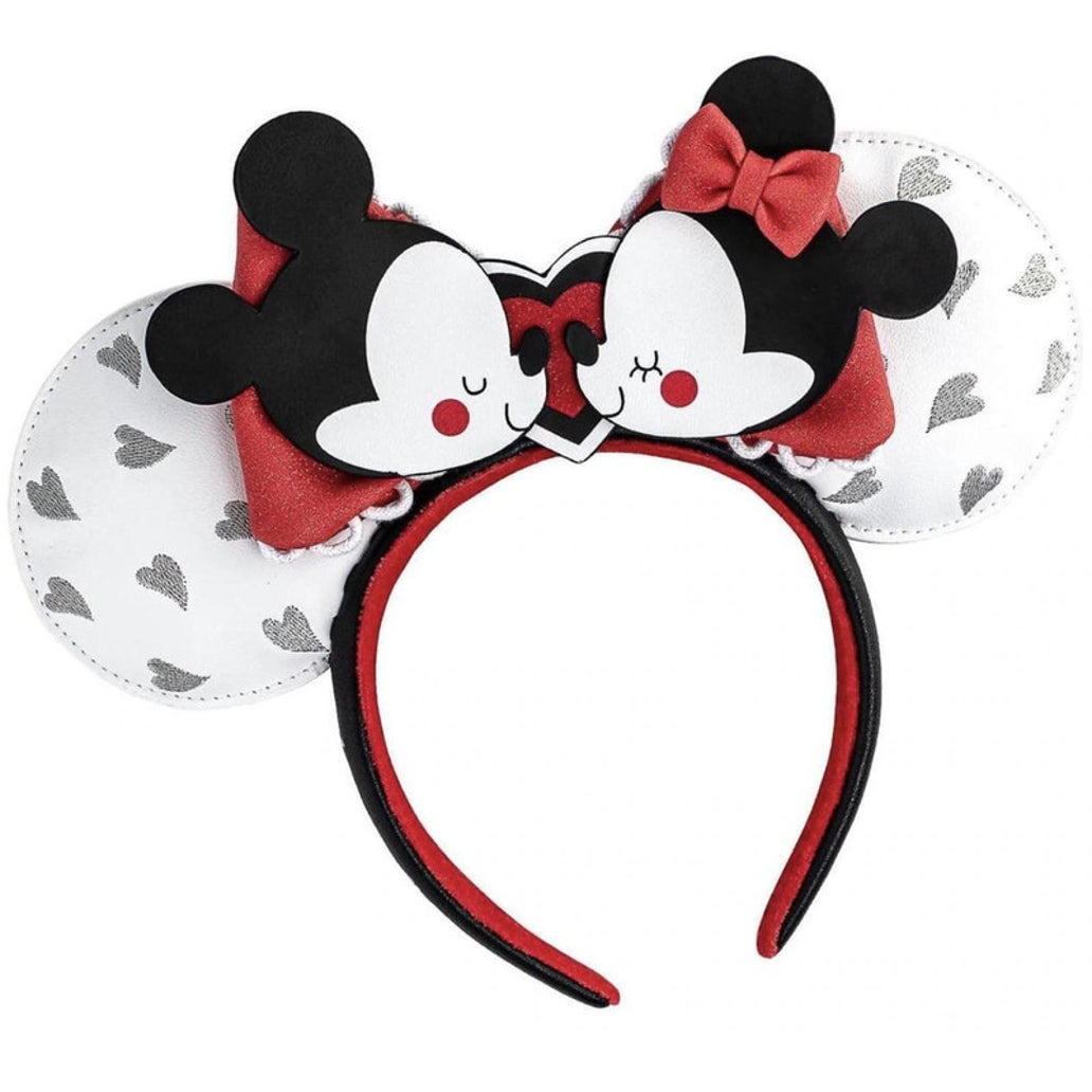 LOUNGEFLY DISNEY HEARTS MINNIE EARS