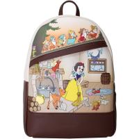 LOUNGEFLY DISNEY SNOW WHITE AND THE SEVEN DWARFS MULTI SC BACKPACK