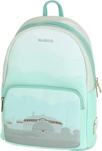 LOUNGEFLY STAR WARS LANDS NABOO MINI BACKPACK