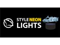 MANTA LED svjetleća oznaka CAR 3D, 11.8x15.7cm SNL64RGB - 16010321